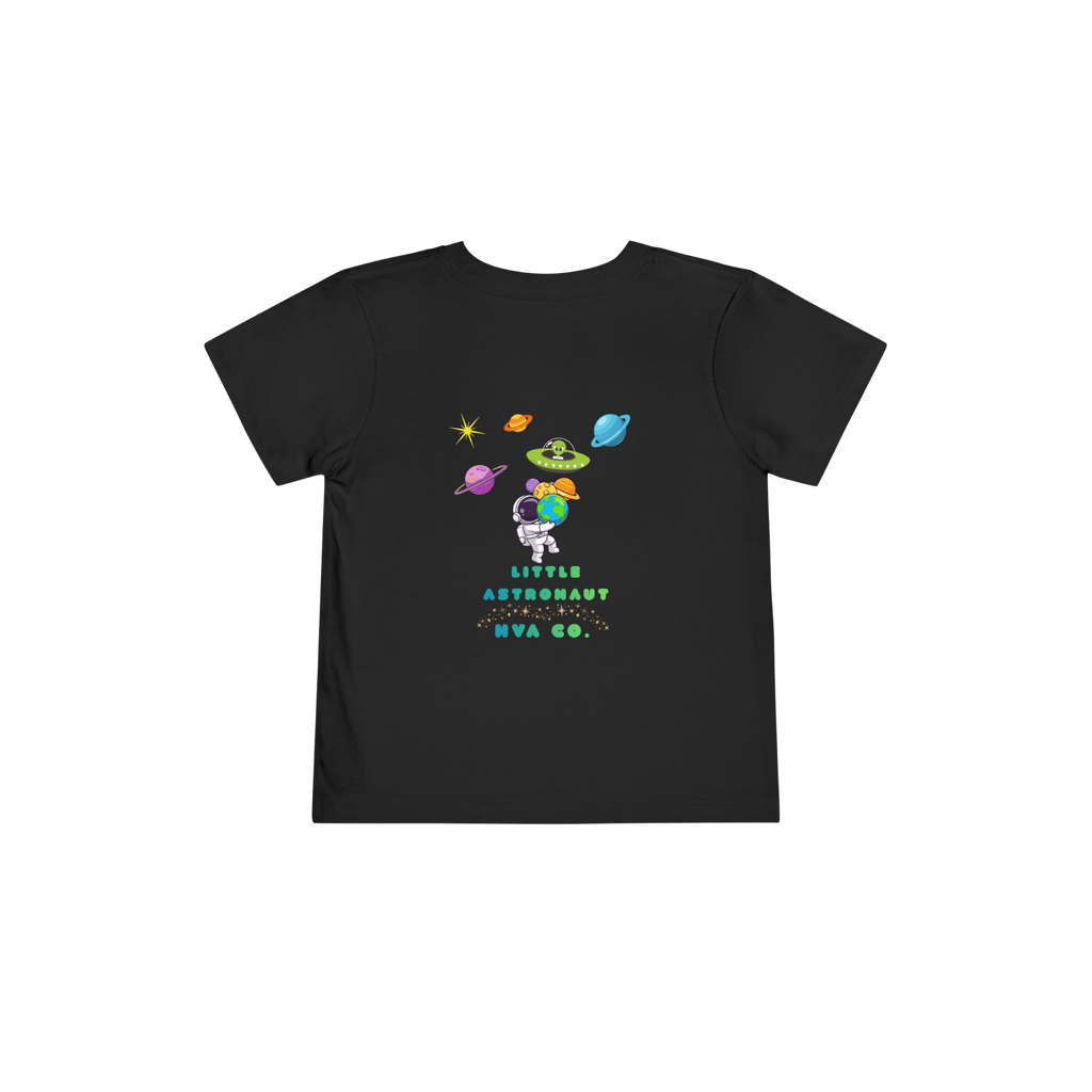 Printify Kids clothes Noir / 2 ans T-shirt coton kids LITTLE ASTRONAUT