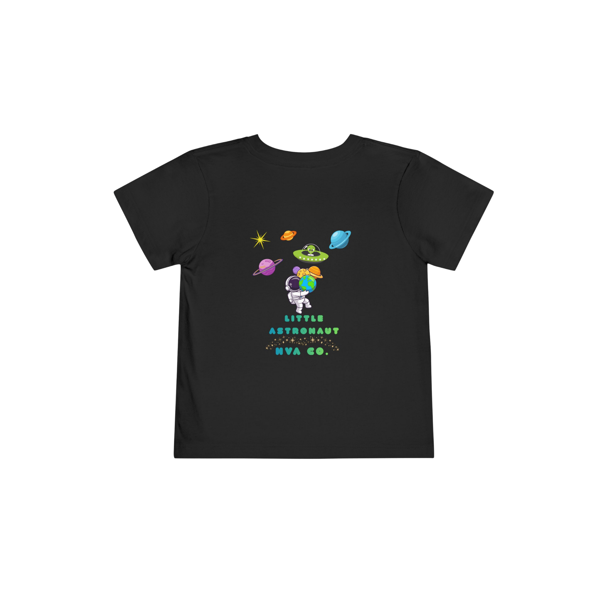 Printify Kids clothes Noir / 2 ans T-shirt coton kids LITTLE ASTRONAUT