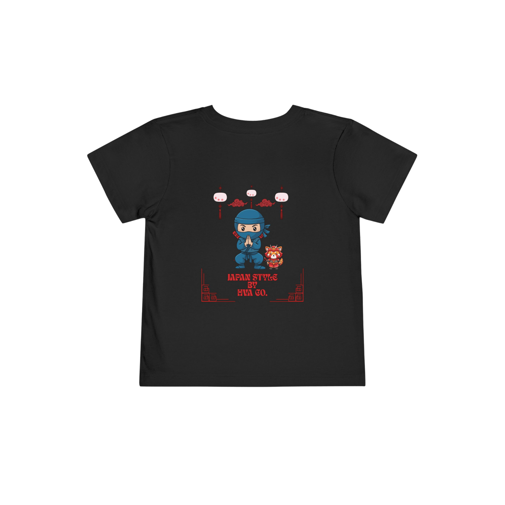 Printify Kids clothes Noir / 2 ans T-shirt coton kids NINJA