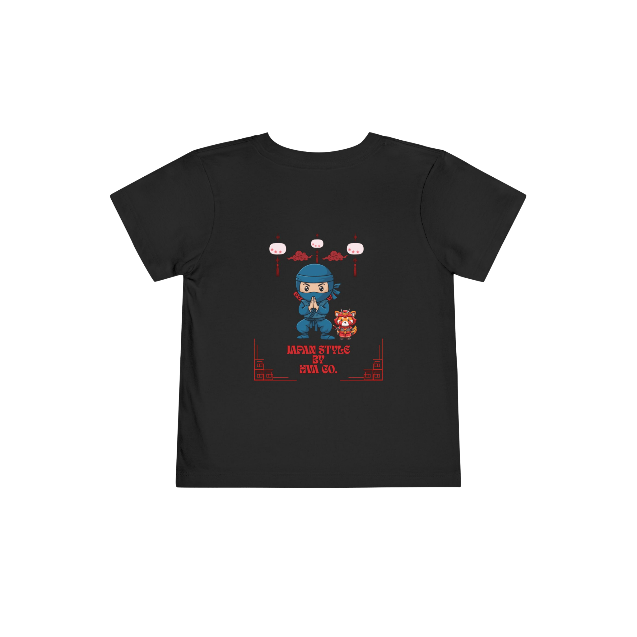 Printify Kids clothes Noir / 2 ans T-shirt coton kids NINJA