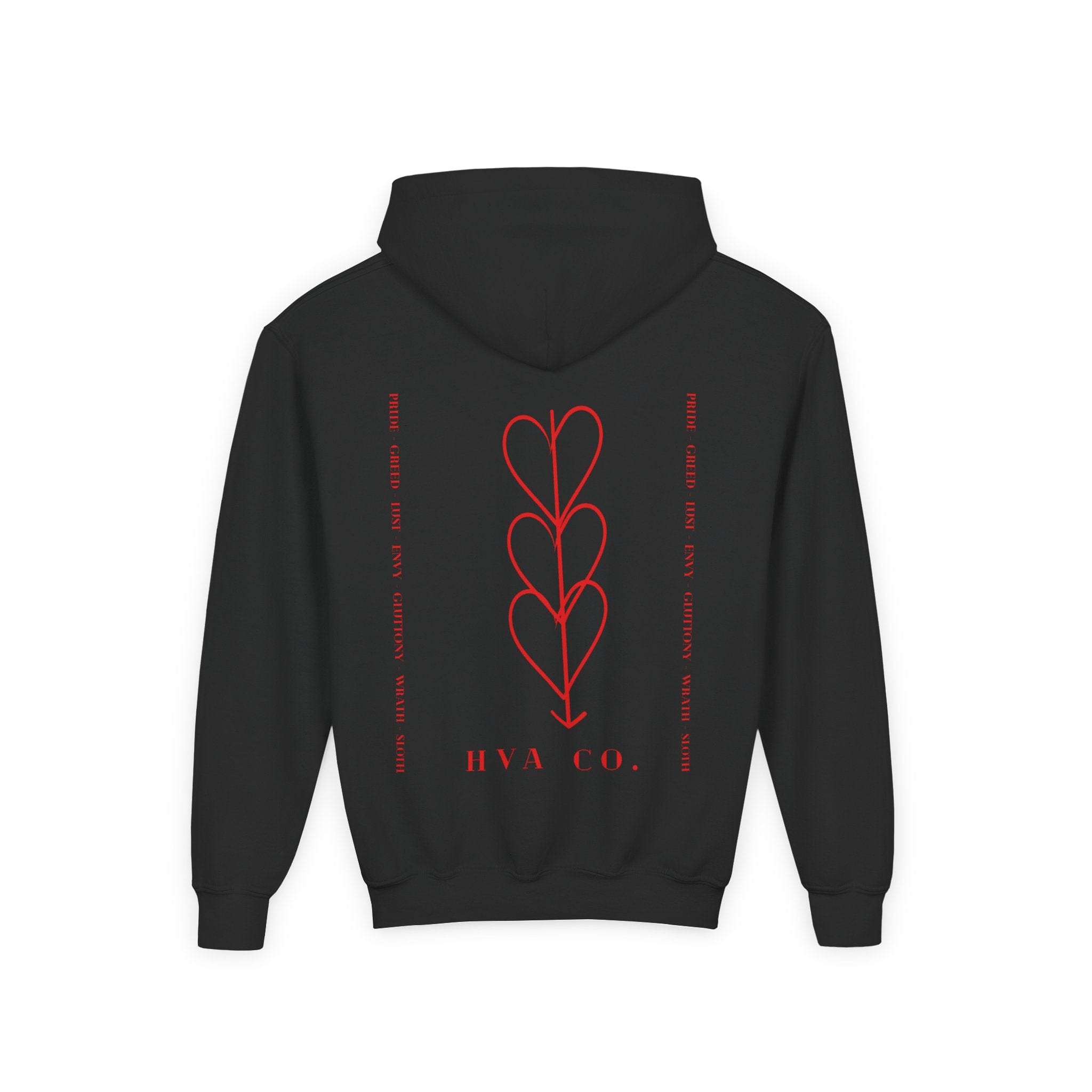 Printify Kids clothes Noir / S Hoodie kids LOVE
