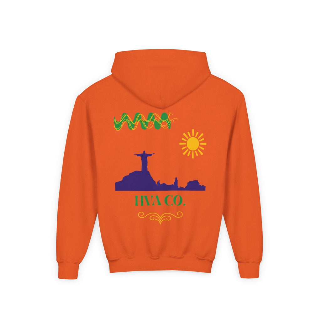 Printify Kids clothes Orange / S Hoodie kids RIO