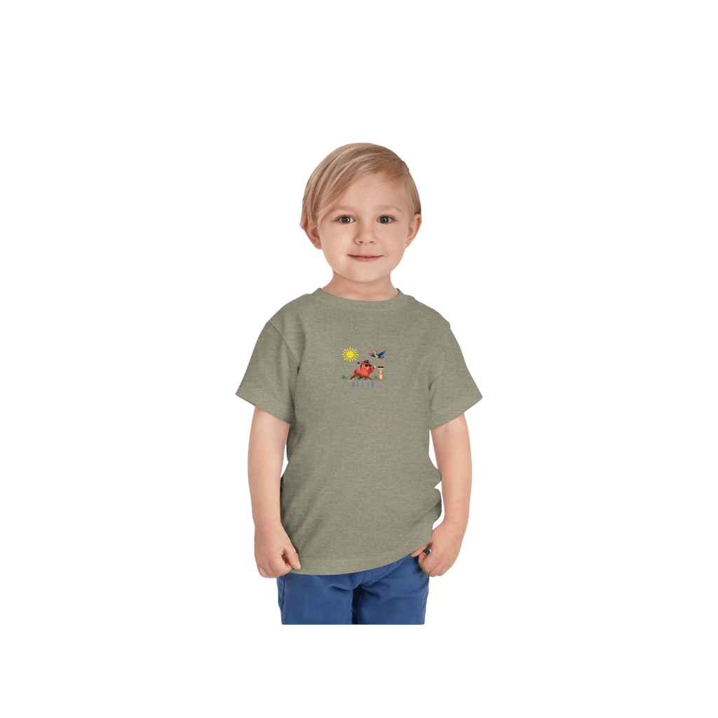 Printify Kids clothes T-shirt coton kids JUNGLE ANIMALS