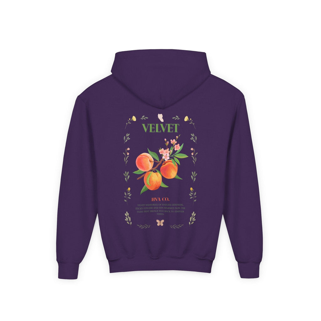 Printify Kids clothes Violet / S Hoodies kids VELVET