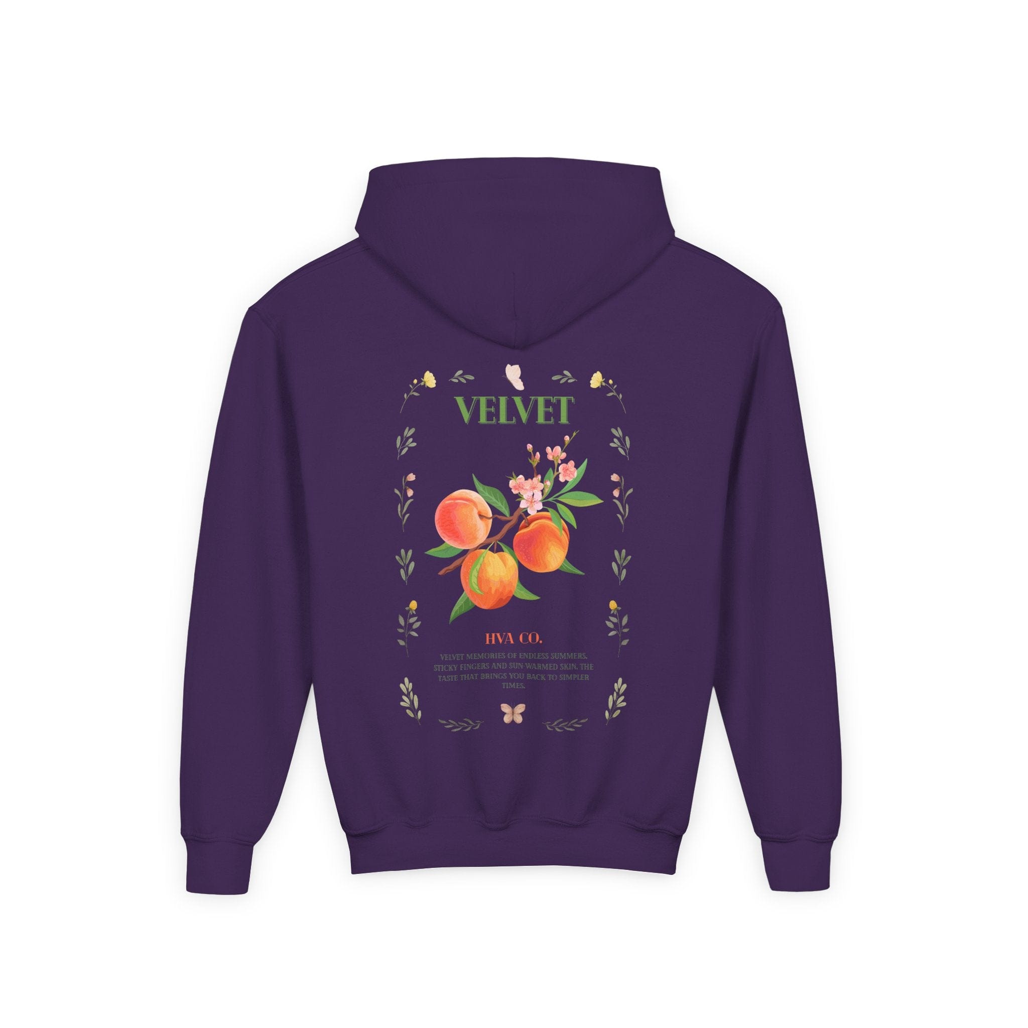 Printify Kids clothes Violet / S Hoodies kids VELVET