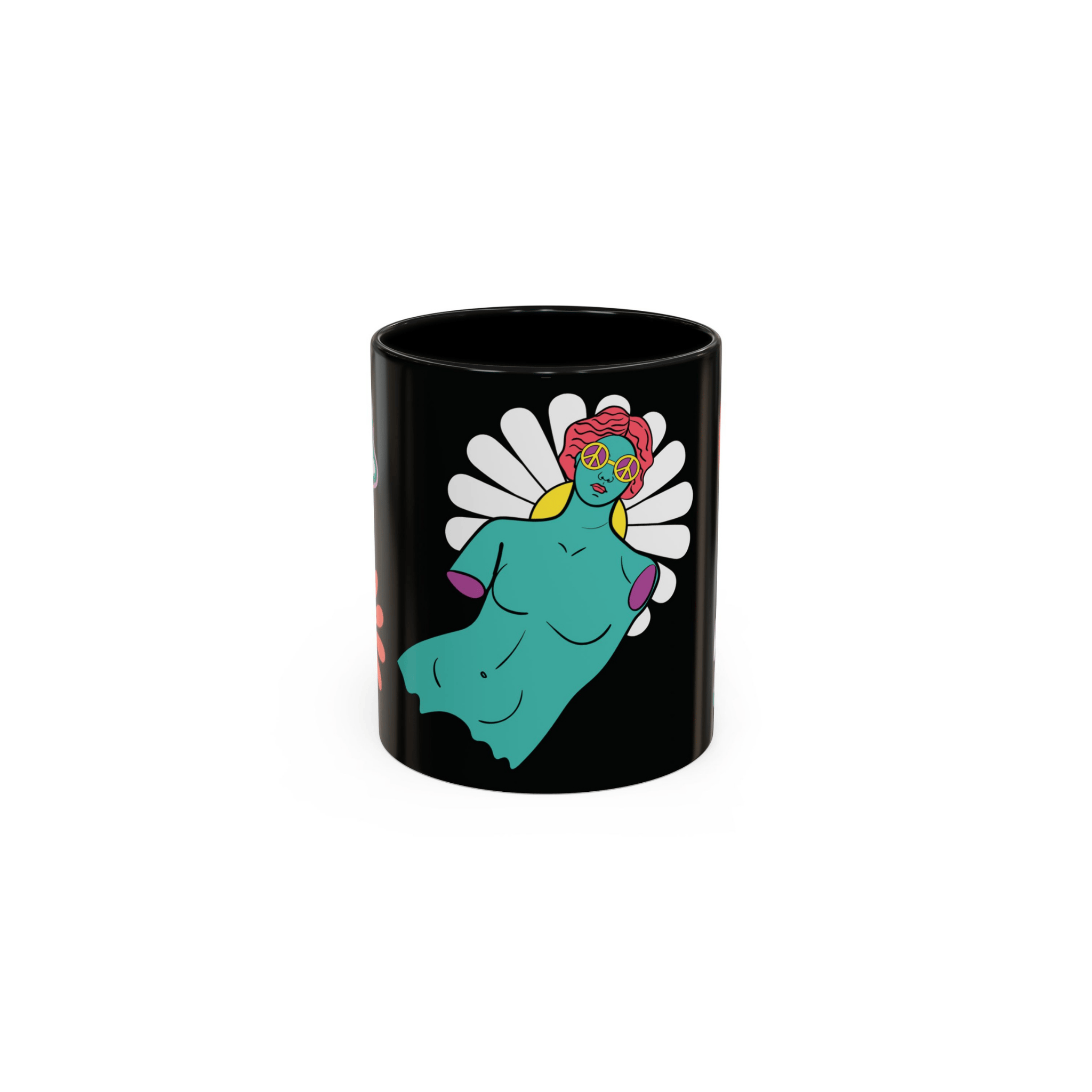 Printify Mug 32cl Mug café PEACE & LOVE