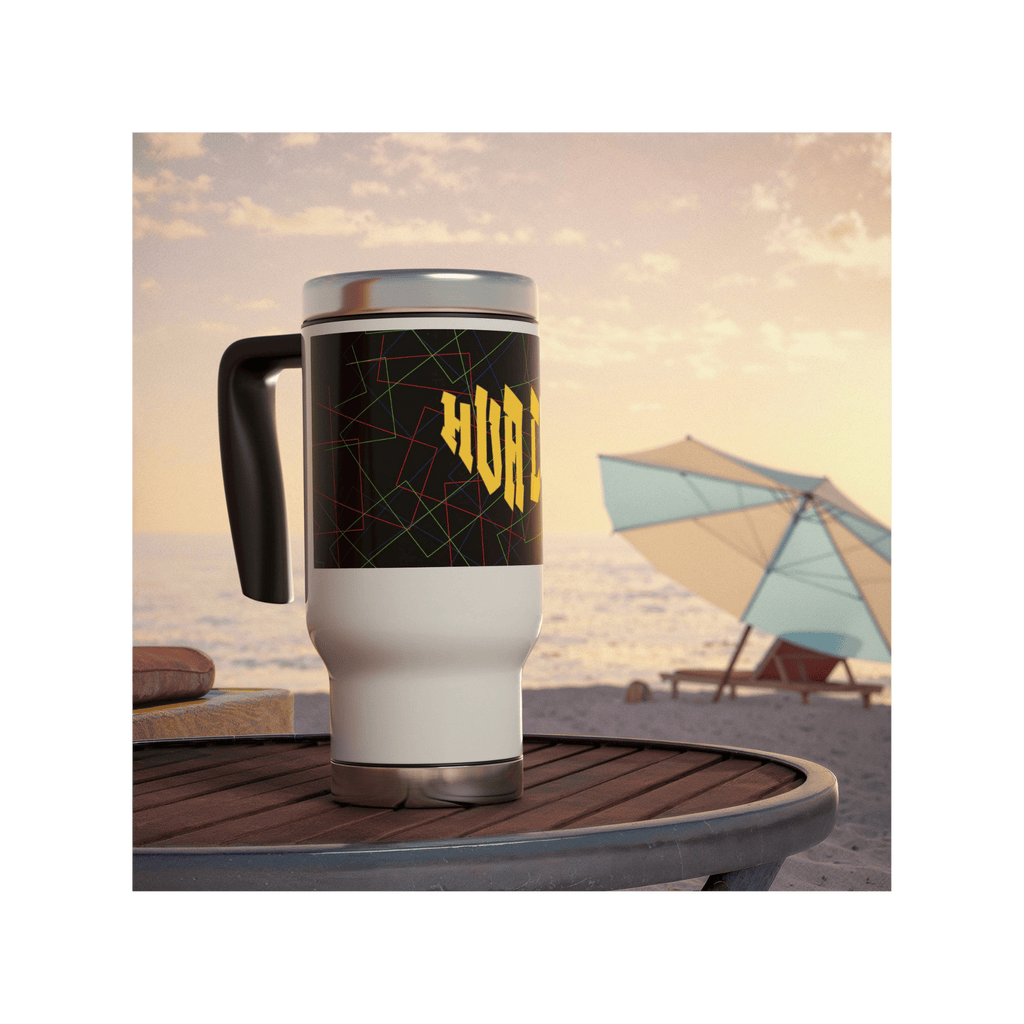 Printify Mug 400ml Gourde inox isotherme HVA CO. DESIGN