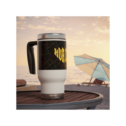 Printify Mug 400ml Gourde inox isotherme HVA CO. DESIGN
