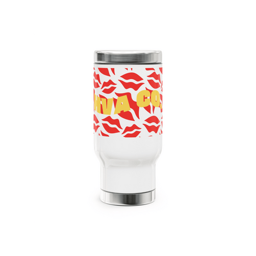 Printify Mug 400ml Gourde inox isotherme LOVE