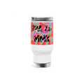 Printify Mug 400ml Gourde inox isotherme NEON