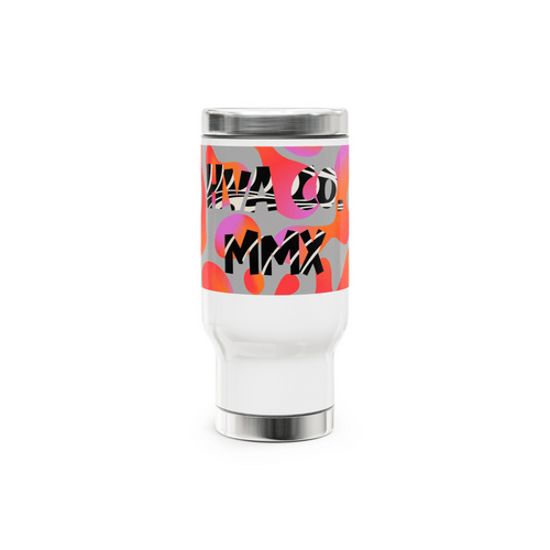 Printify Mug 400ml Gourde inox isotherme NEON
