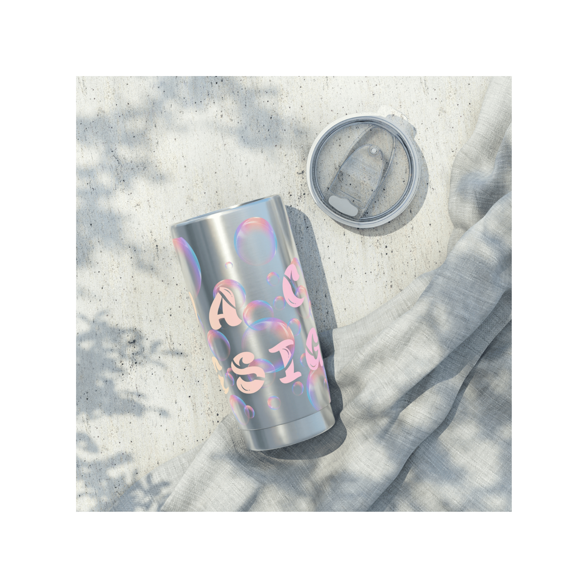 Printify Mug 60cl Mug café isotherme BUBBLE