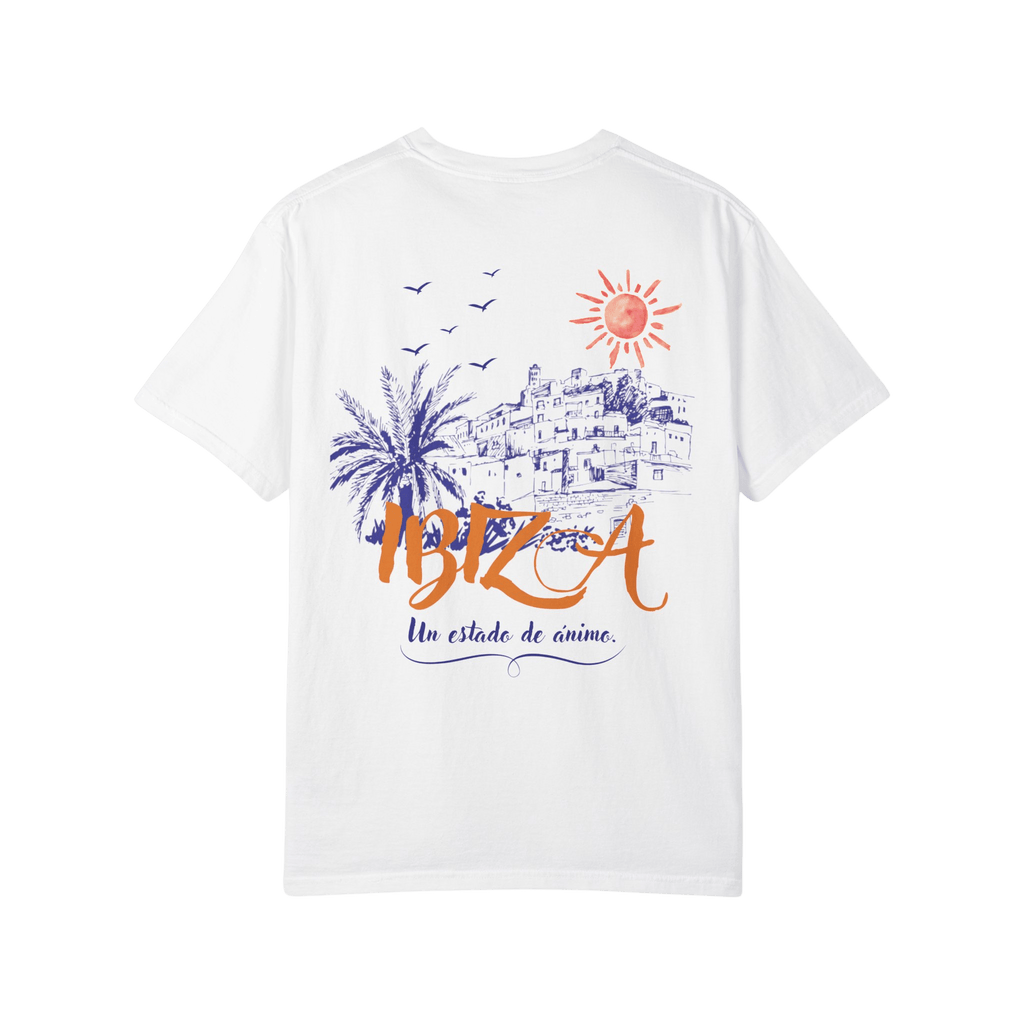 Printify T-Shirt Blanc / S T-shirt coton IBIZA
