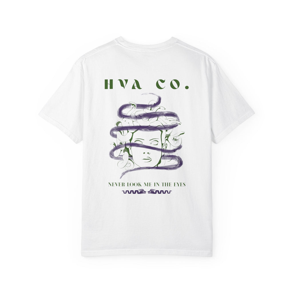 Printify T-Shirt Blanc / S T-shirt coton MEDUSA
