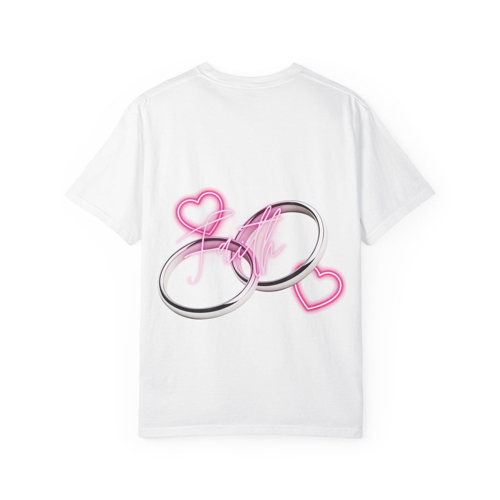 Printify T-Shirt Blanc / S T-Shirt coton Silver Ring