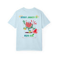 Printify T-Shirt Bleu Ciel / S T-shirt coton STAY JUICY