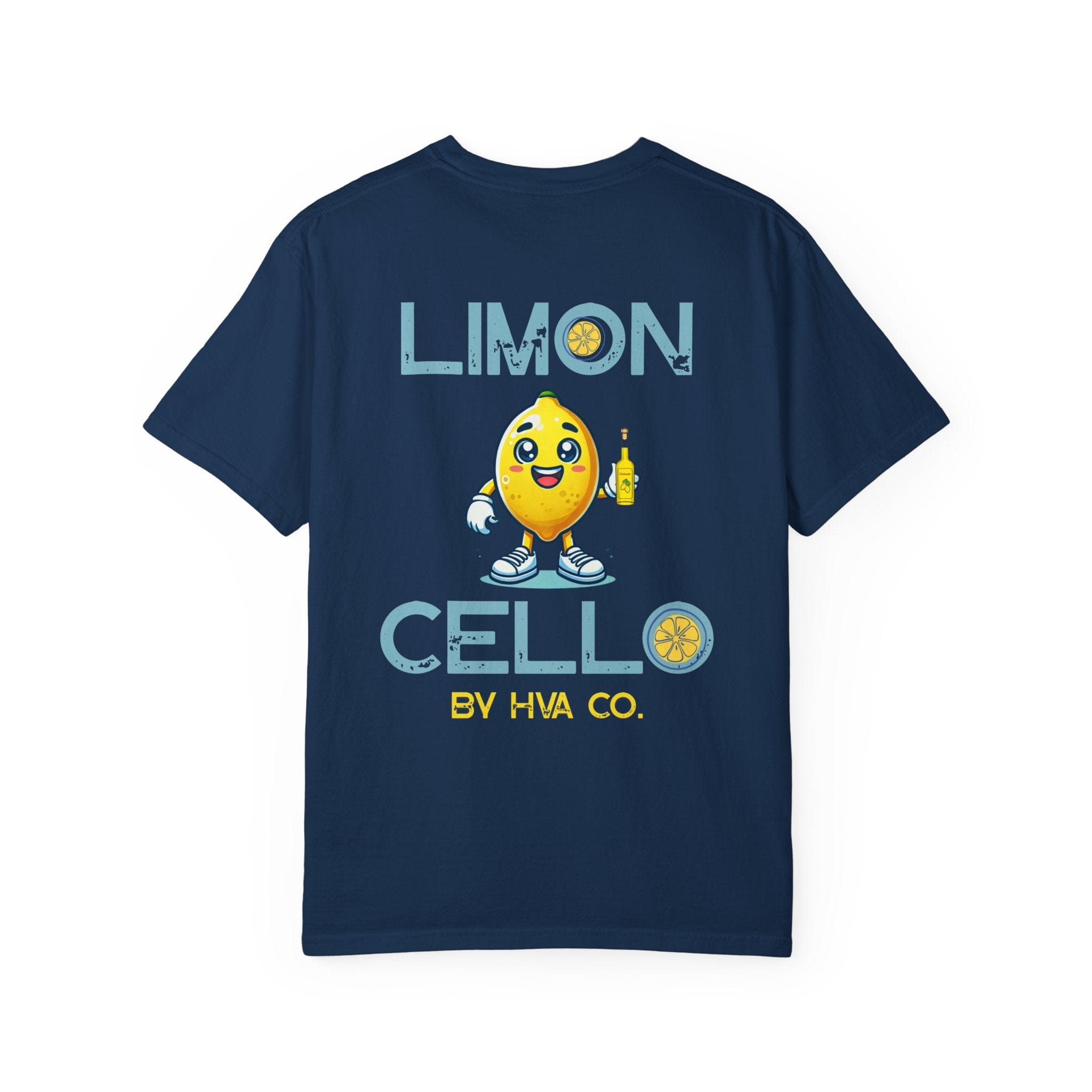 Printify T-Shirt Bleu Marine / S T-shirt coton LIMONCELLO