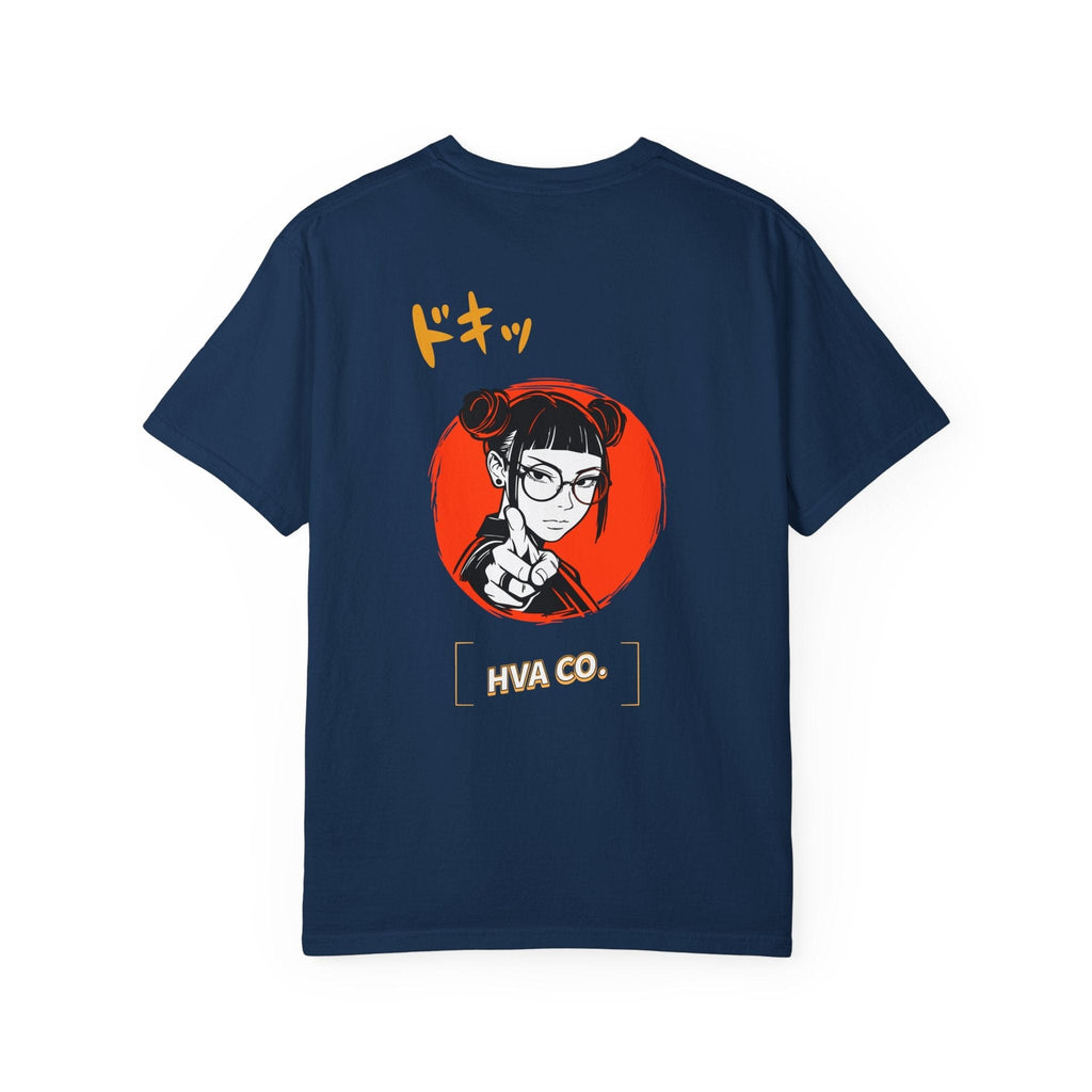 Printify T-Shirt Bleu Marine / S T-shirt coton MANGA