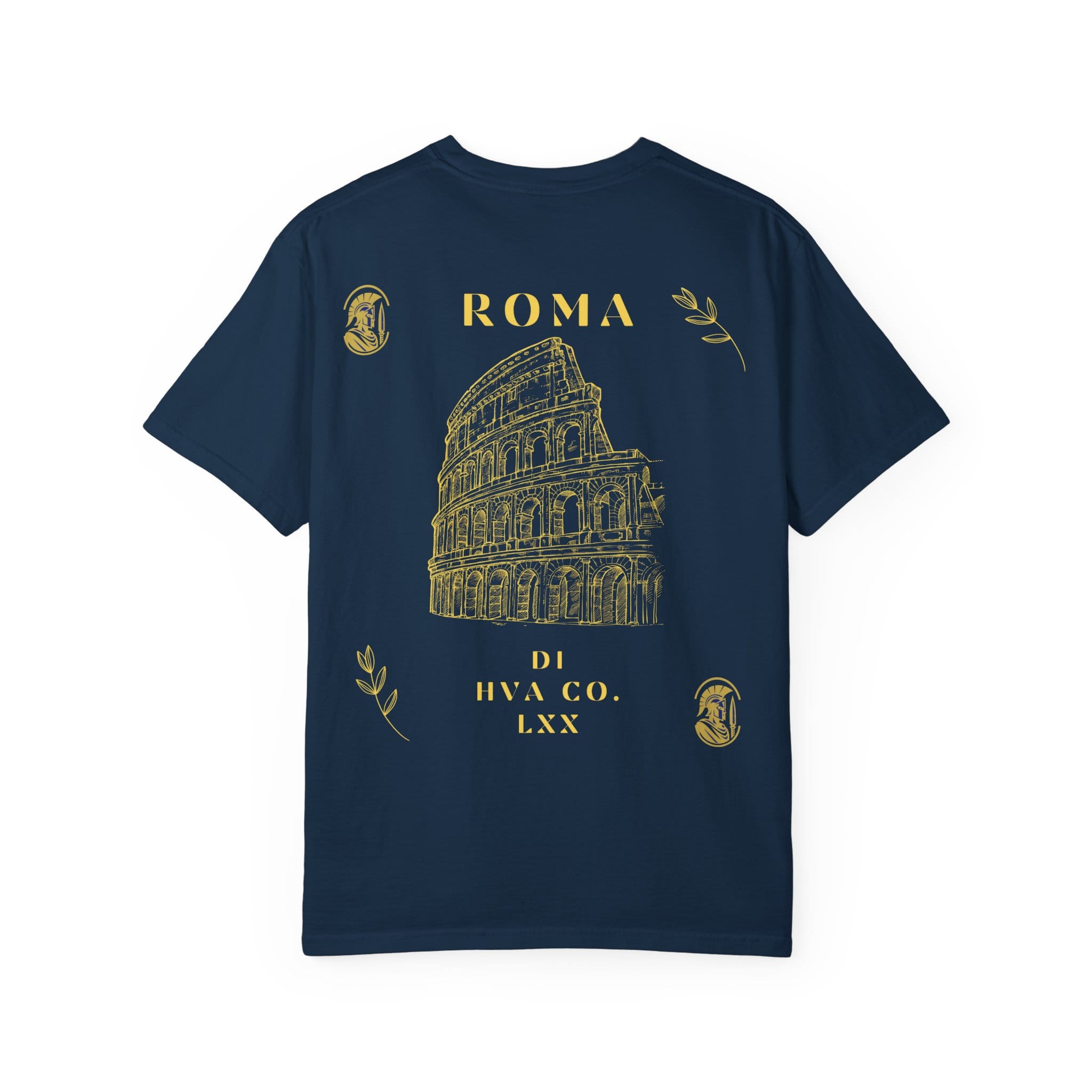 Printify T-Shirt Bleu Marine / S T-shirt coton Roma