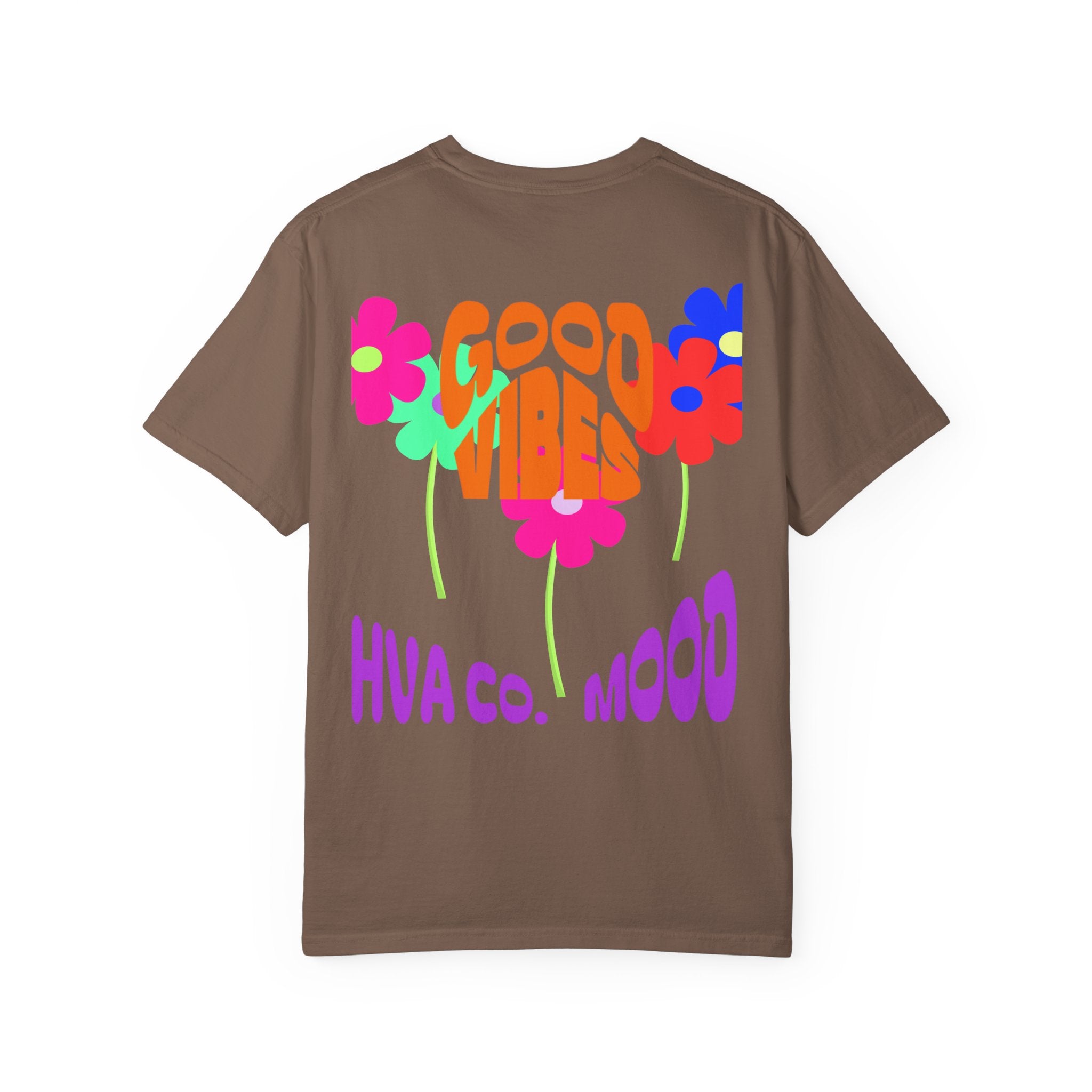 Printify T-Shirt Espresso / M T-shirt coton GOOD VIBES