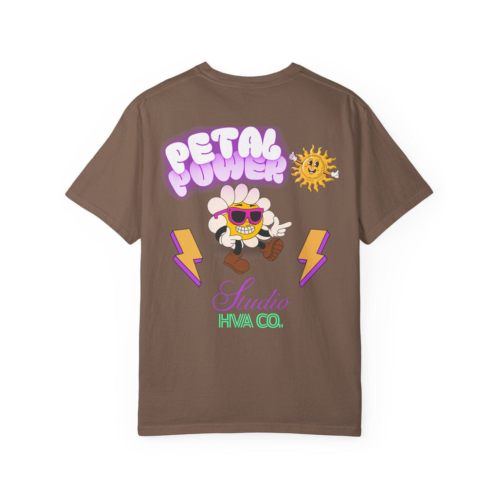Printify T-Shirt Espresso / M T-shirt coton PETAL POWER