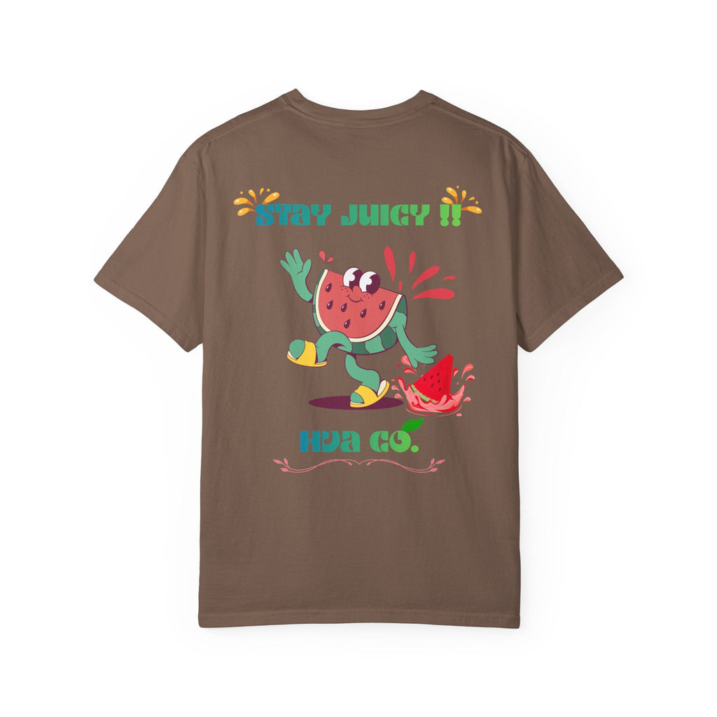 Printify T-Shirt Espresso / M T-shirt coton STAY JUICY