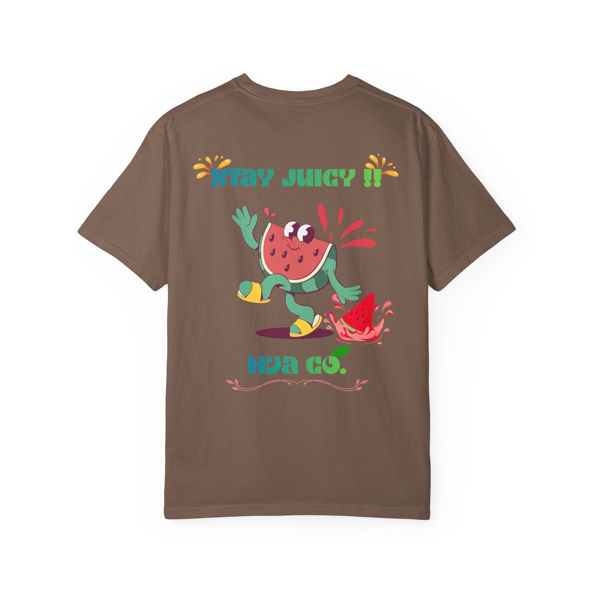 Printify T-Shirt Espresso / M T-shirt coton STAY JUICY