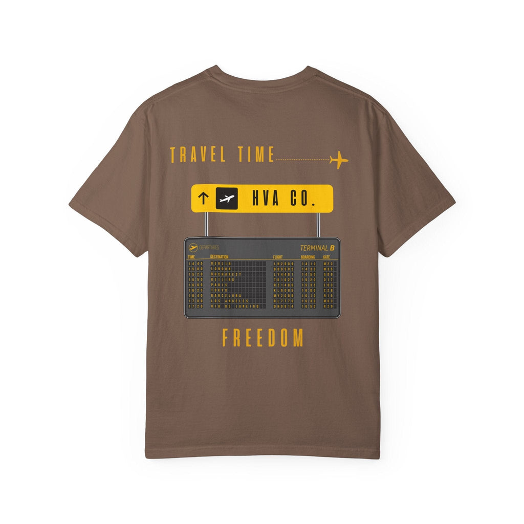 Printify T-Shirt Espresso / M T-shirt coton TRAVEL
