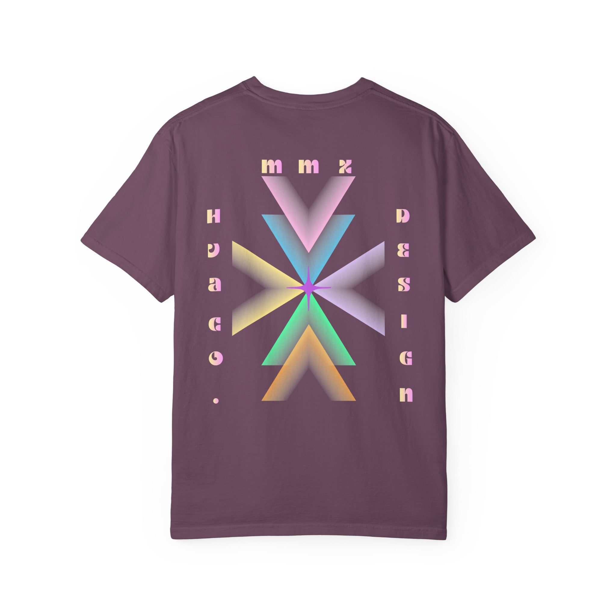 Printify T-Shirt Framboise / S T-shirt coton RAINBOW