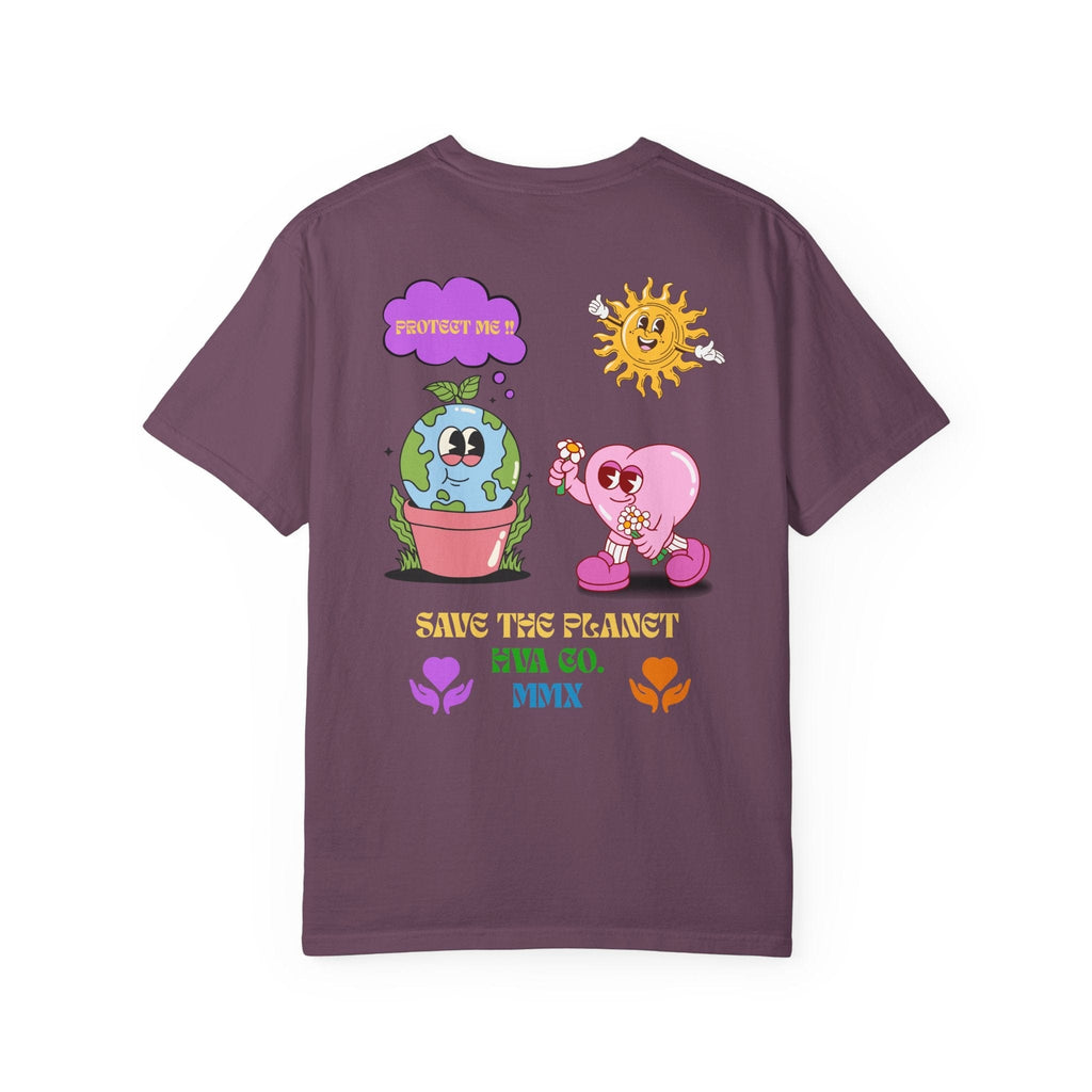 Printify T-Shirt Framboise / S T-shirt coton SAVE THE PLANET