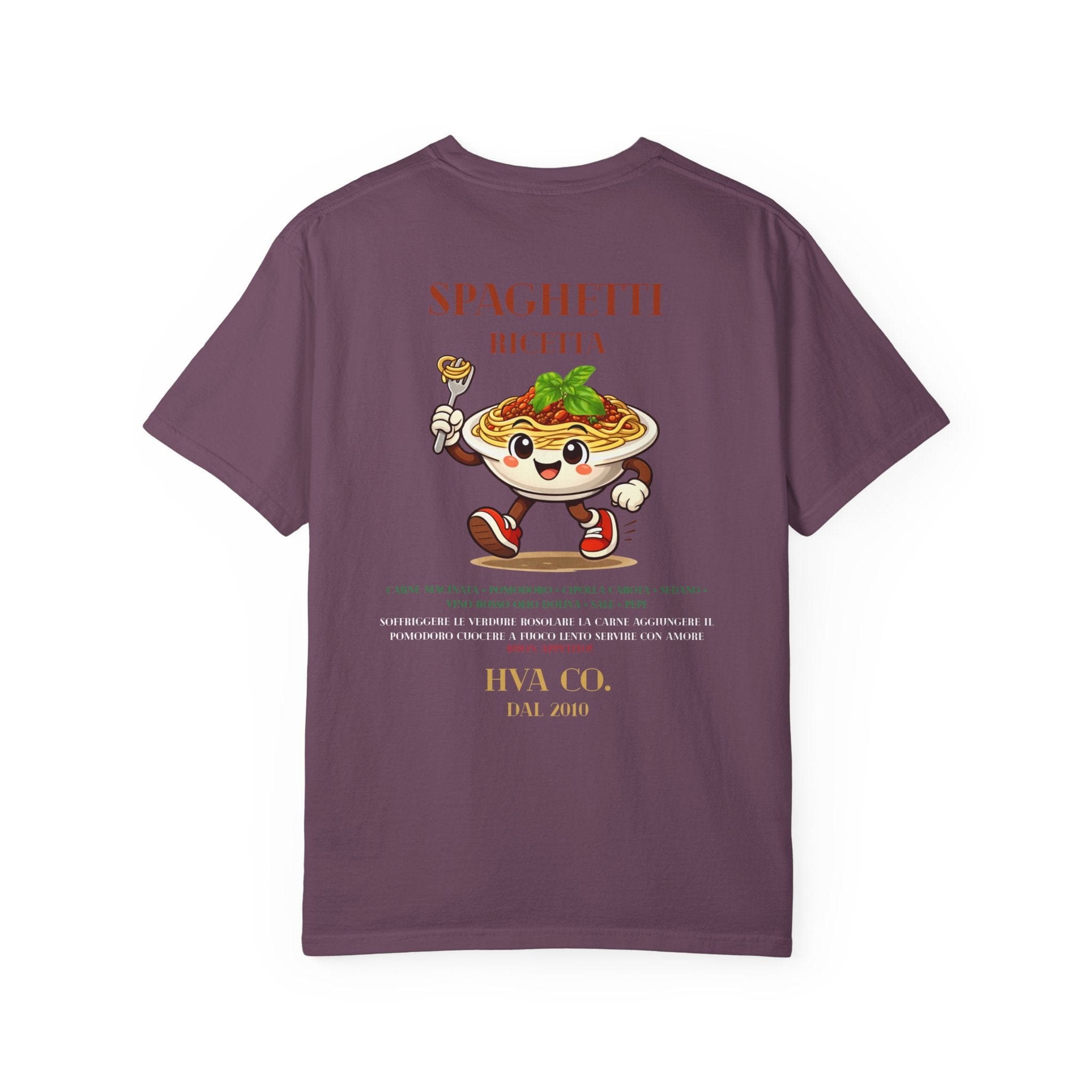 Printify T-Shirt Framboise / S T-shirt coton SPAGHETTI