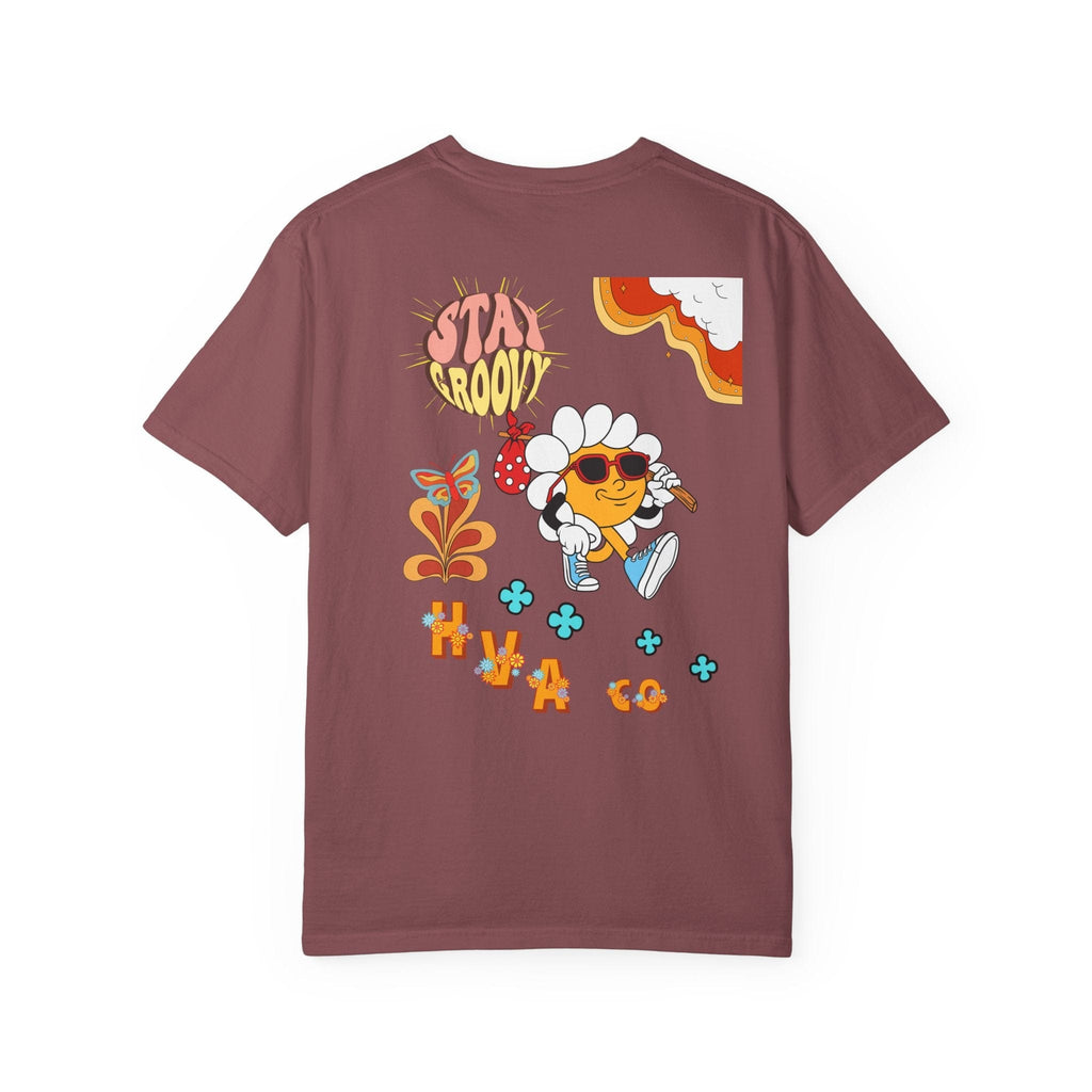 Printify T-Shirt Framboise / S T-shirt coton STAY GROOVIE