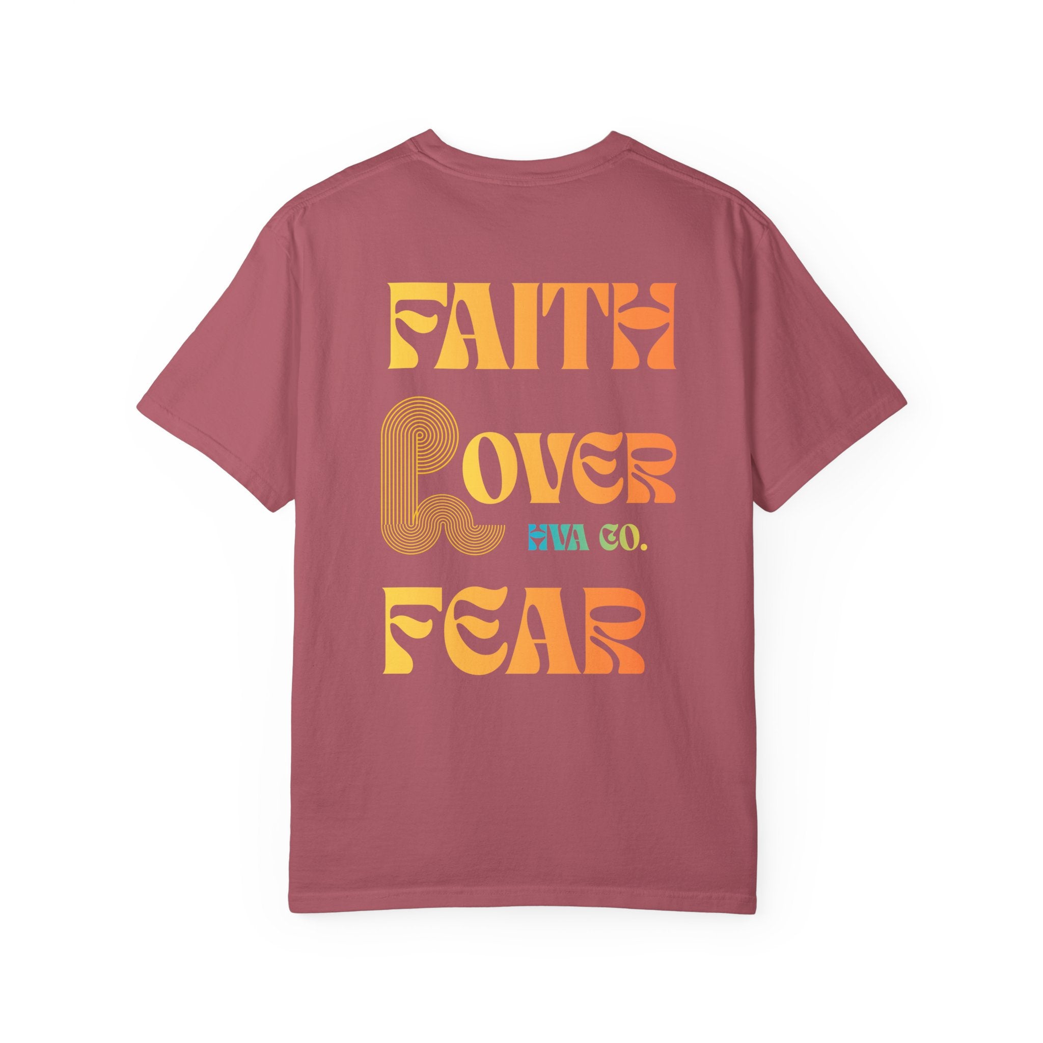 Printify T-Shirt Fuchsia / S T-shirt coton FAITH