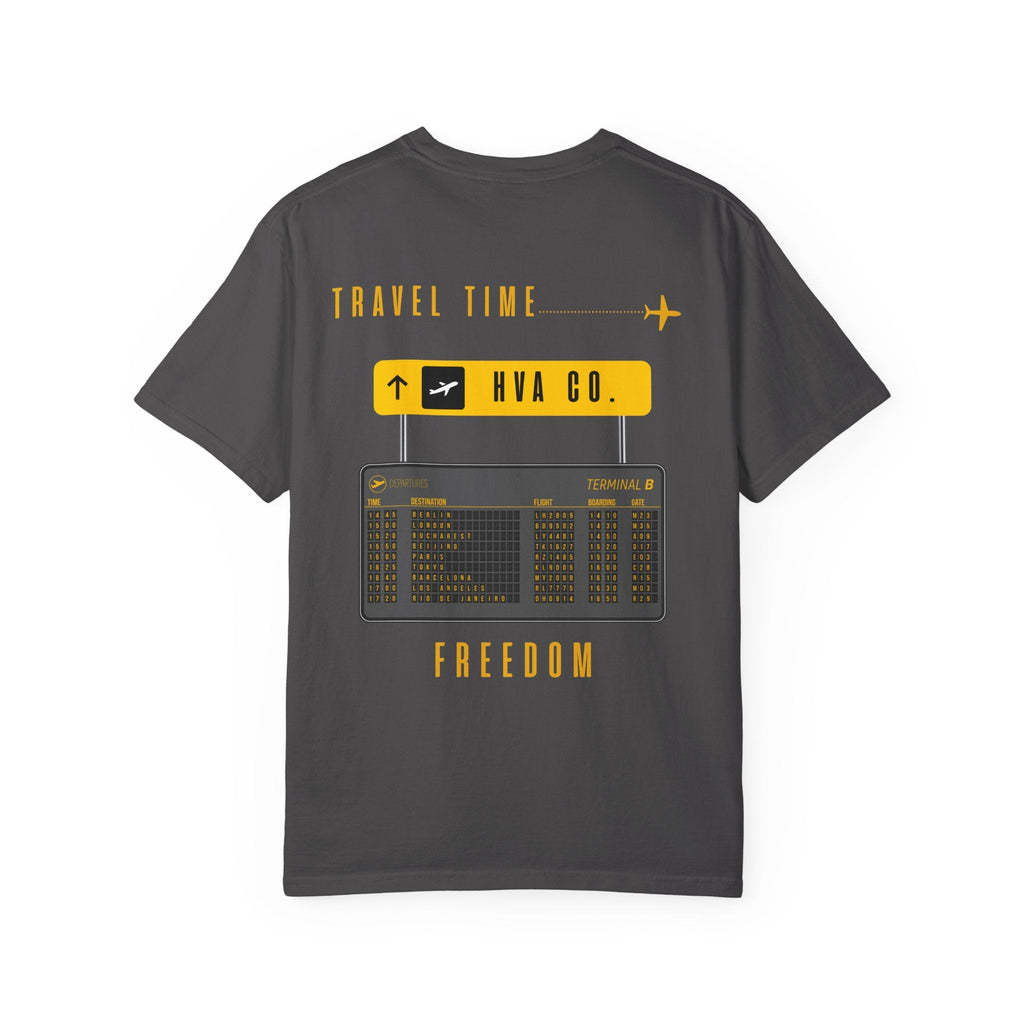Printify T-Shirt Gris / S T-shirt coton TRAVEL
