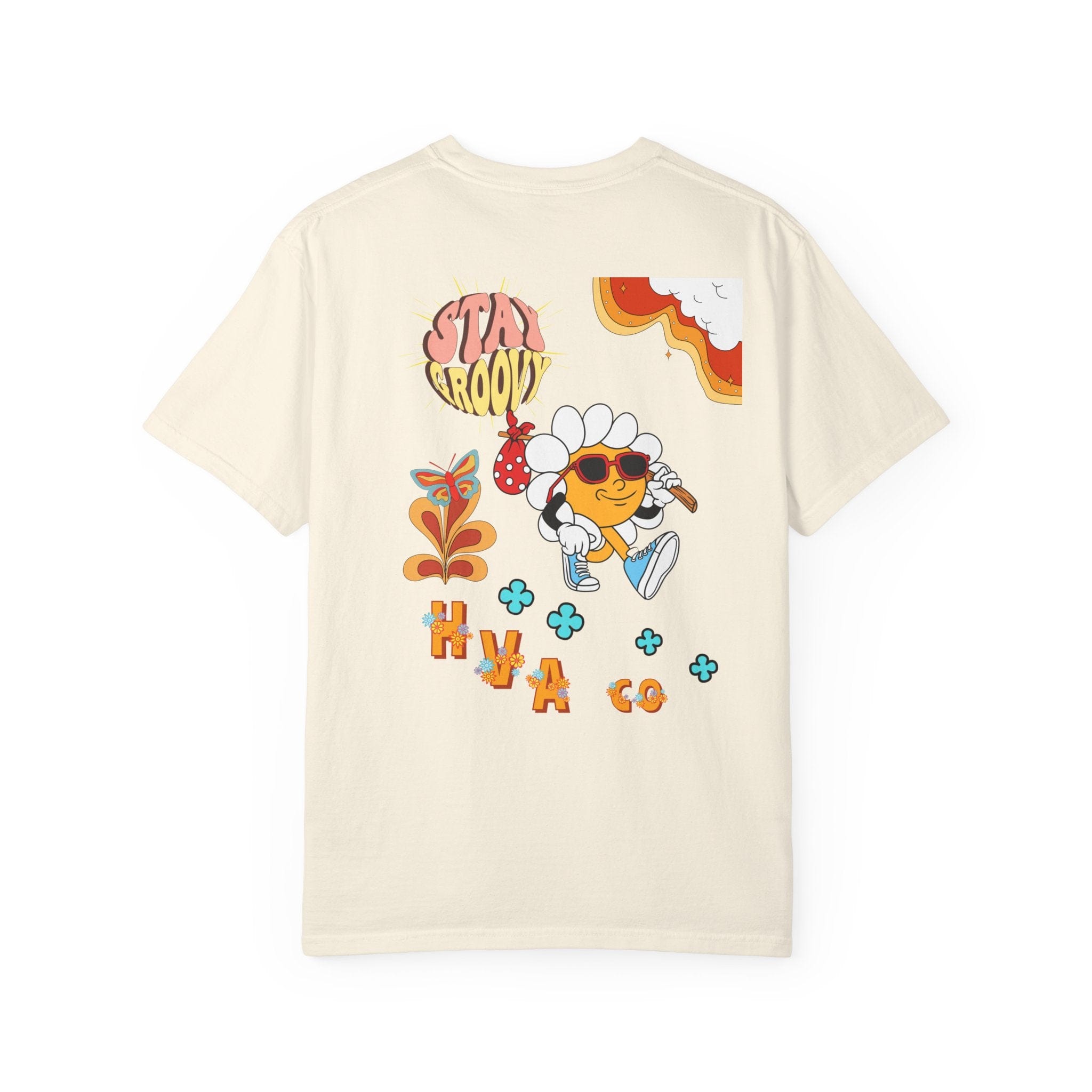 Printify T-Shirt Ivoire / S T-shirt coton STAY GROOVIE