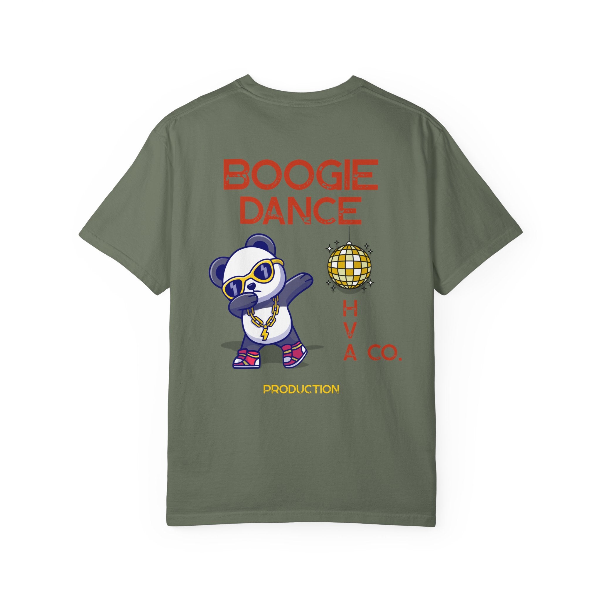 Printify T-Shirt Kaki / S T-shirt coton BOOGIE DANCE