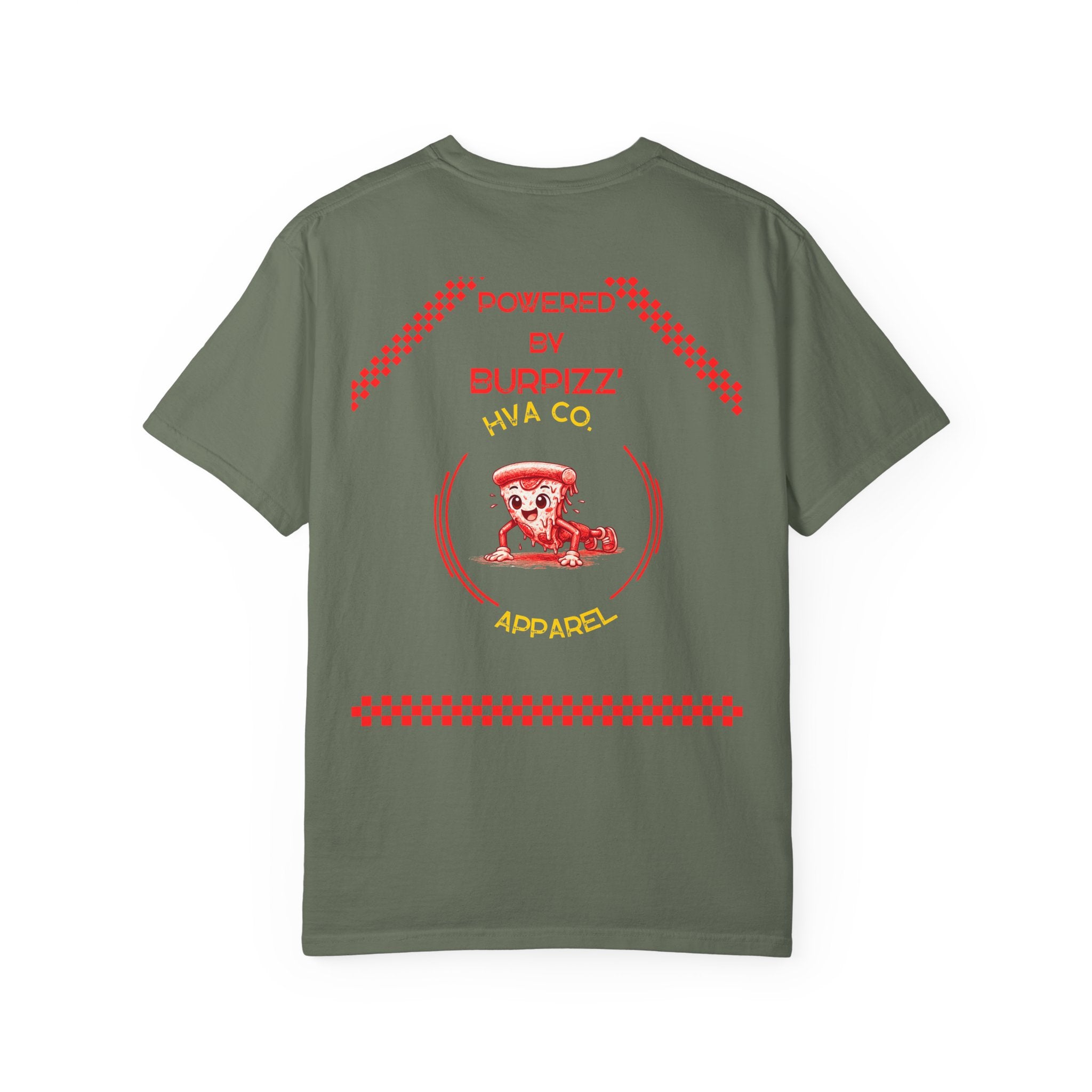 Printify T-Shirt Kaki / S T-shirt coton BURPIZZ