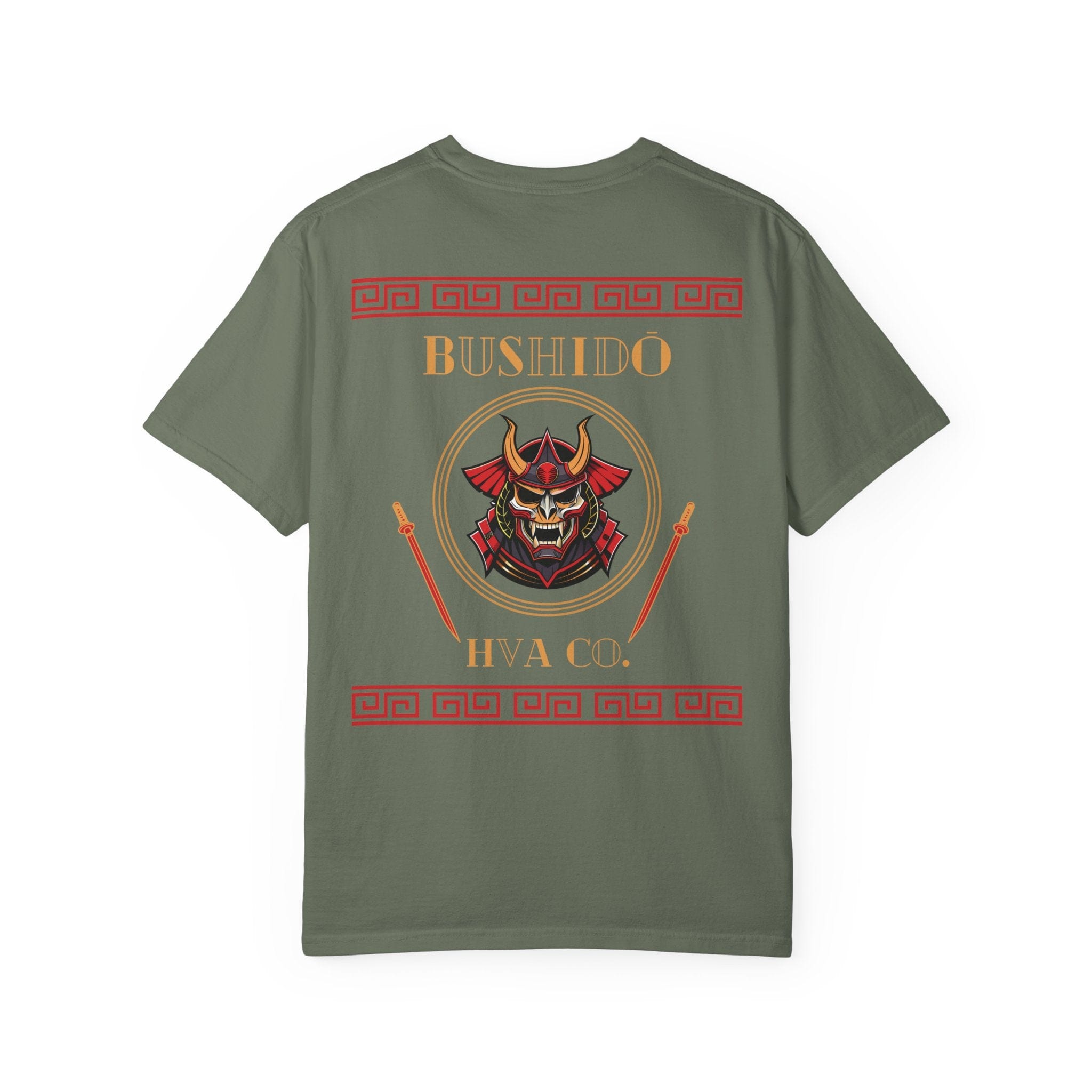 Printify T-Shirt Kaki / S T-shirt coton BUSHIDO