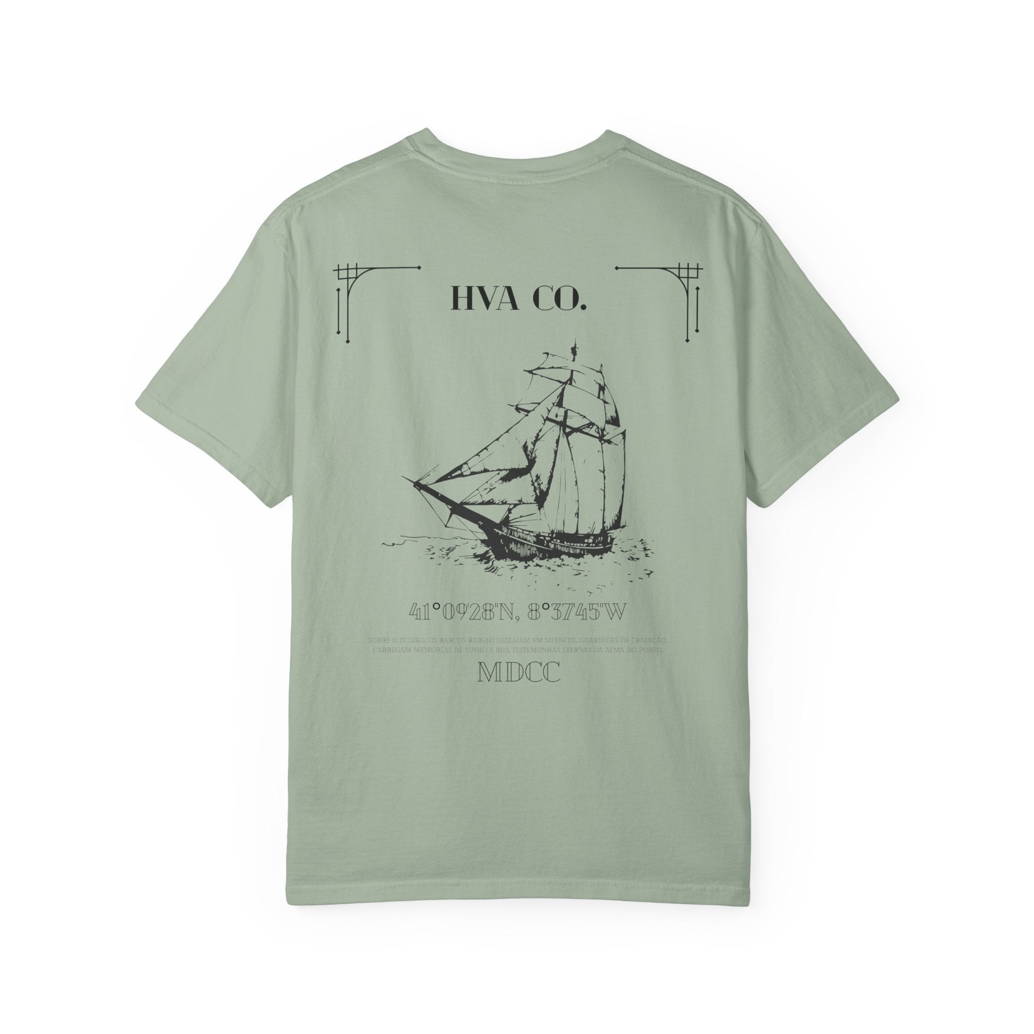 Printify T-Shirt Kaki / S T-shirt coton CARAVELA