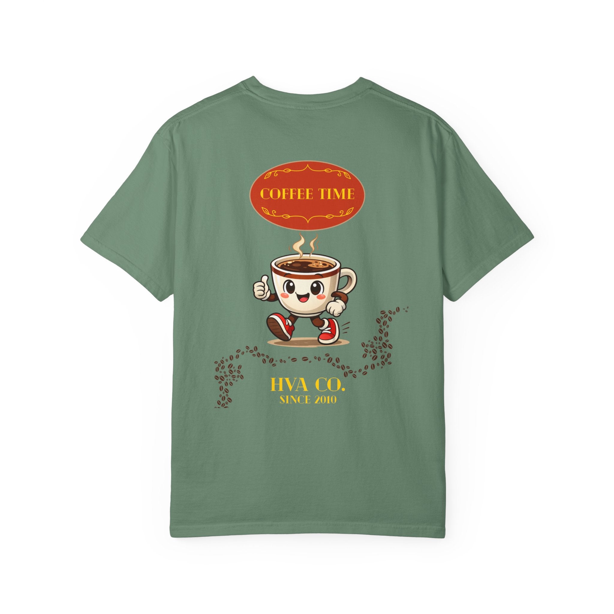 Printify T-Shirt Kaki / S T-shirt coton COFFEE