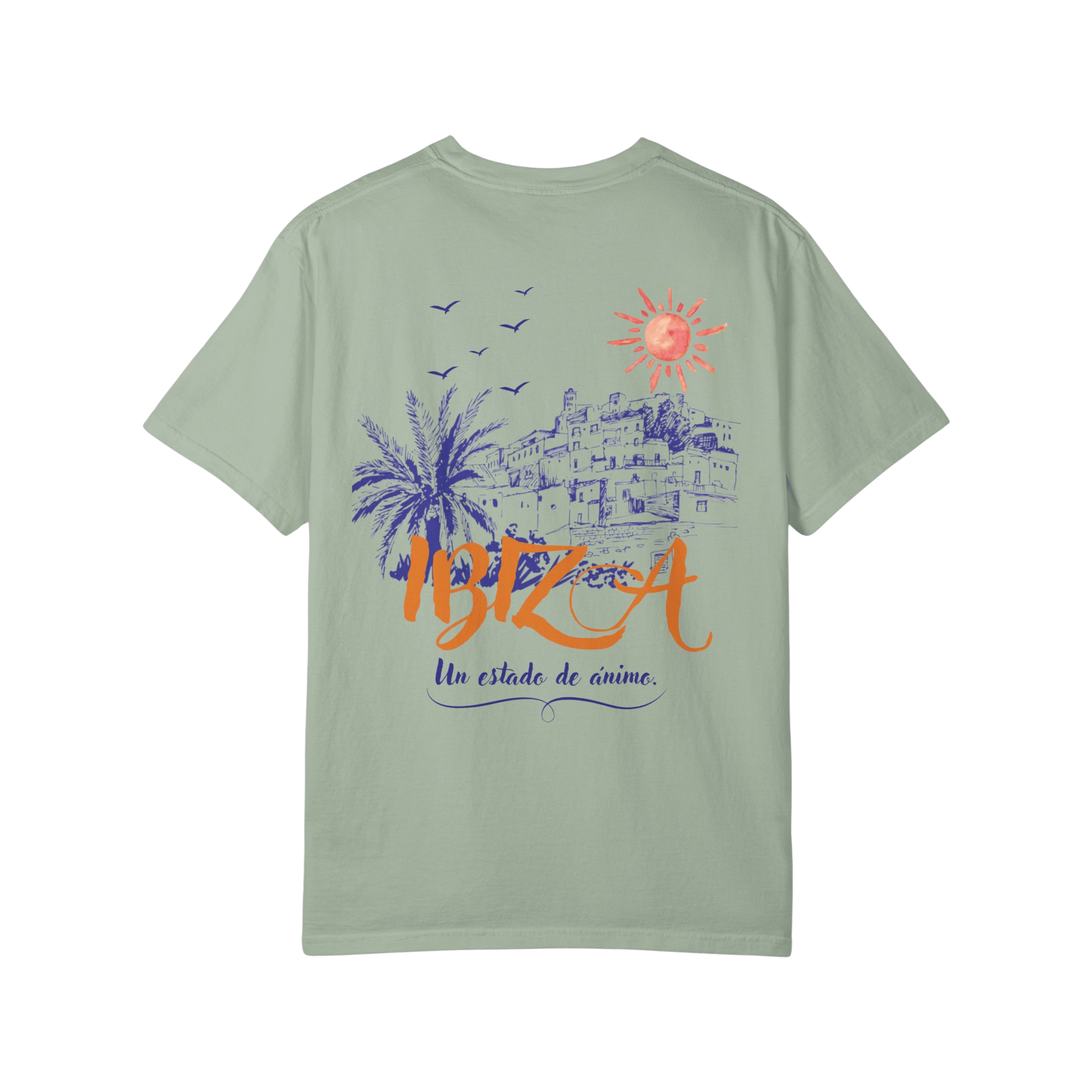 Printify T-Shirt Kaki / S T-shirt coton IBIZA