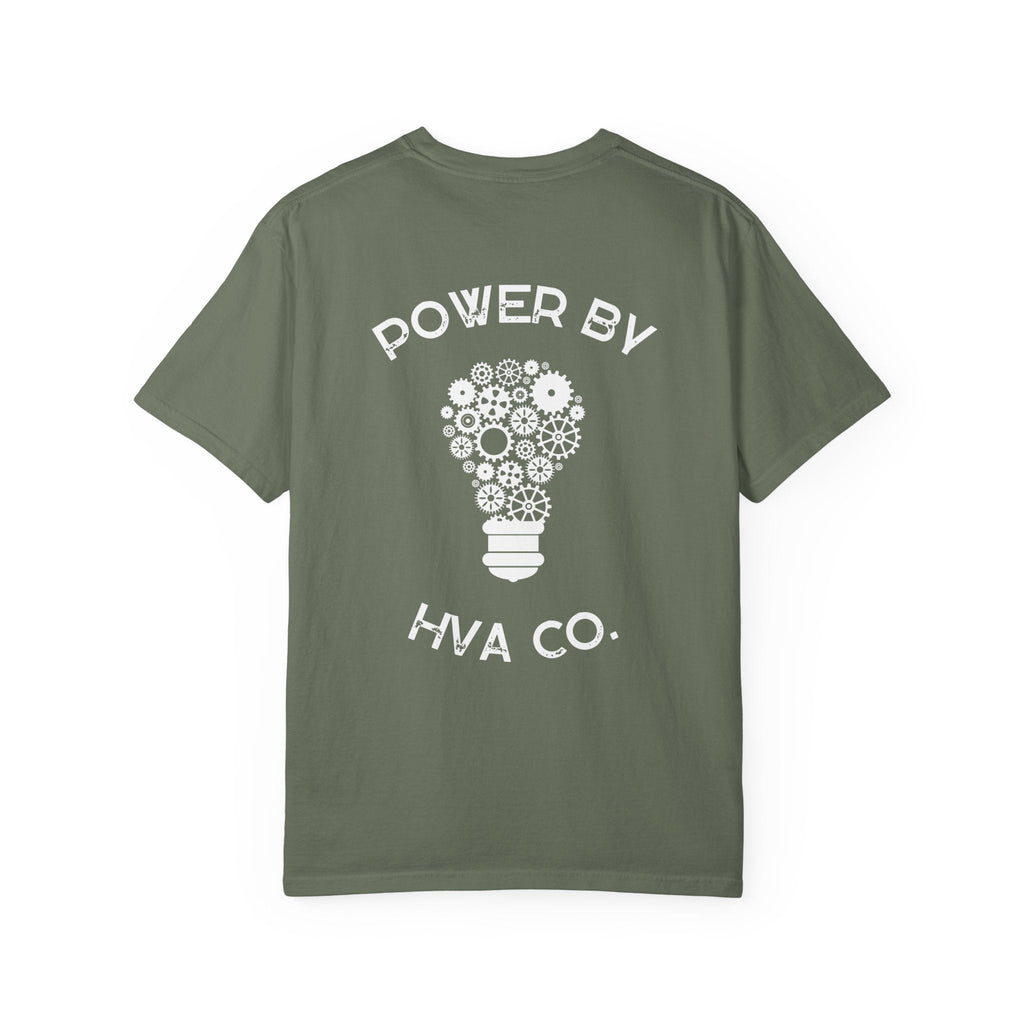 Printify T-Shirt Kaki / S T-shirt coton LIGHTBULB