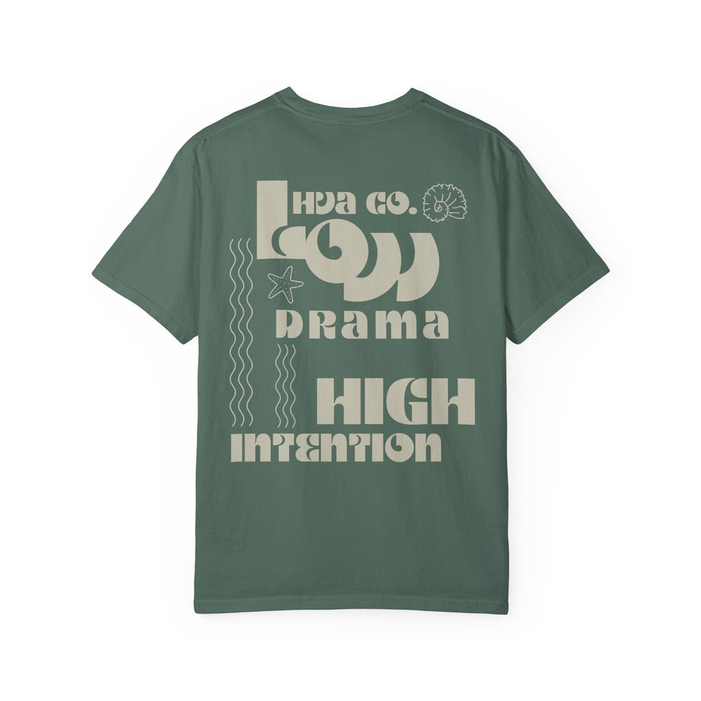 Printify T-Shirt Kaki / S T-shirt coton LOW DRAMA
