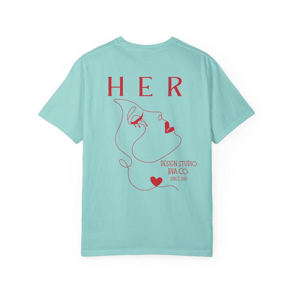 Printify T-Shirt Menthe / S T-shirt coton HER