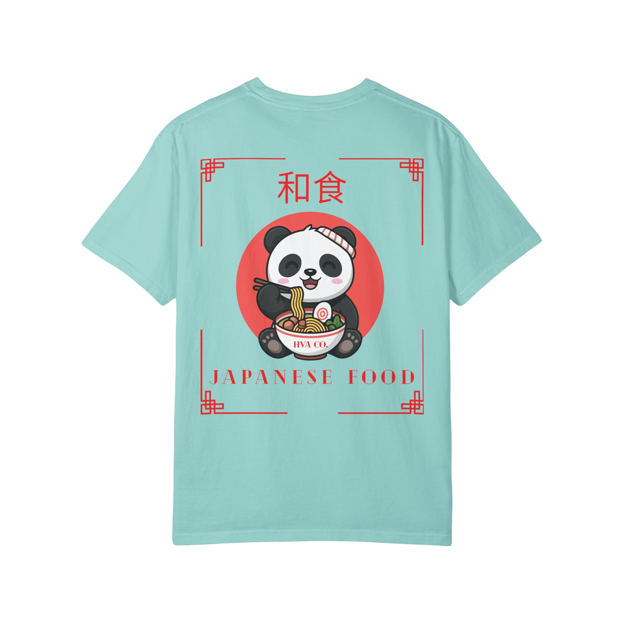 Printify T-Shirt Menthe / S T-shirt coton JAPANESE FOOD