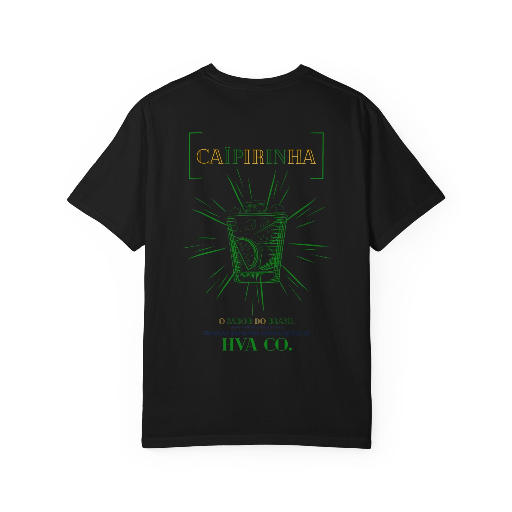 Printify T-Shirt Noir / S T-shirt Coton Caïpirinha