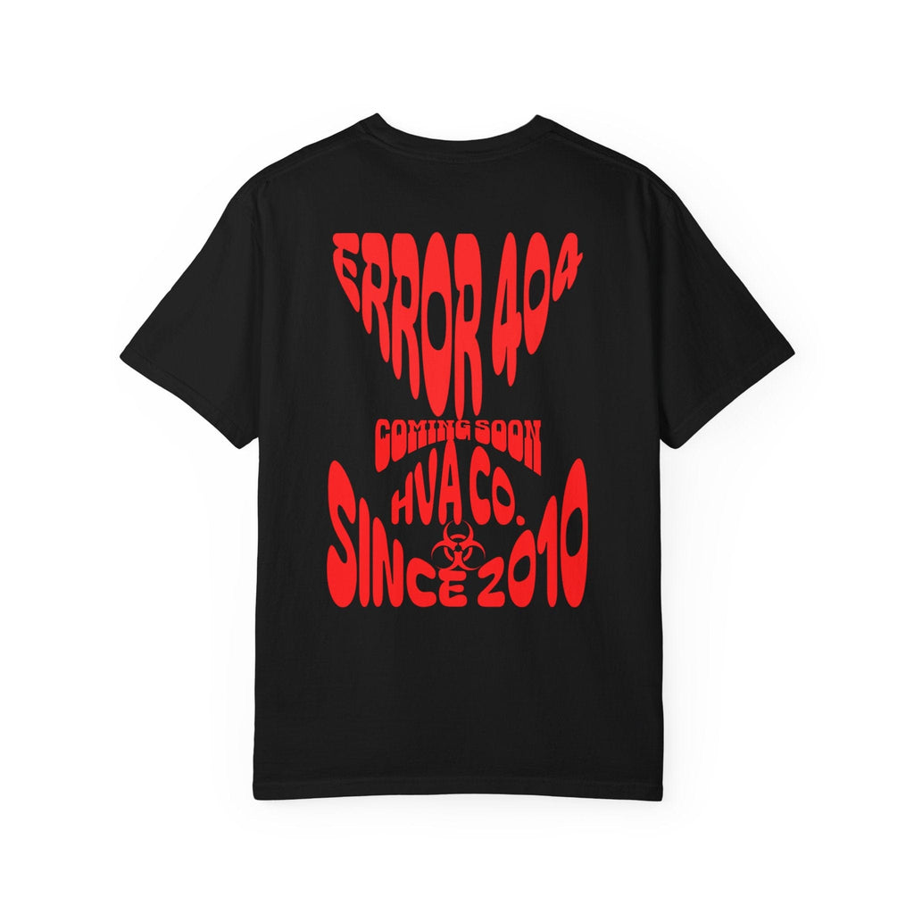 Printify T-Shirt Noir / S T-shirt coton ERROR 404