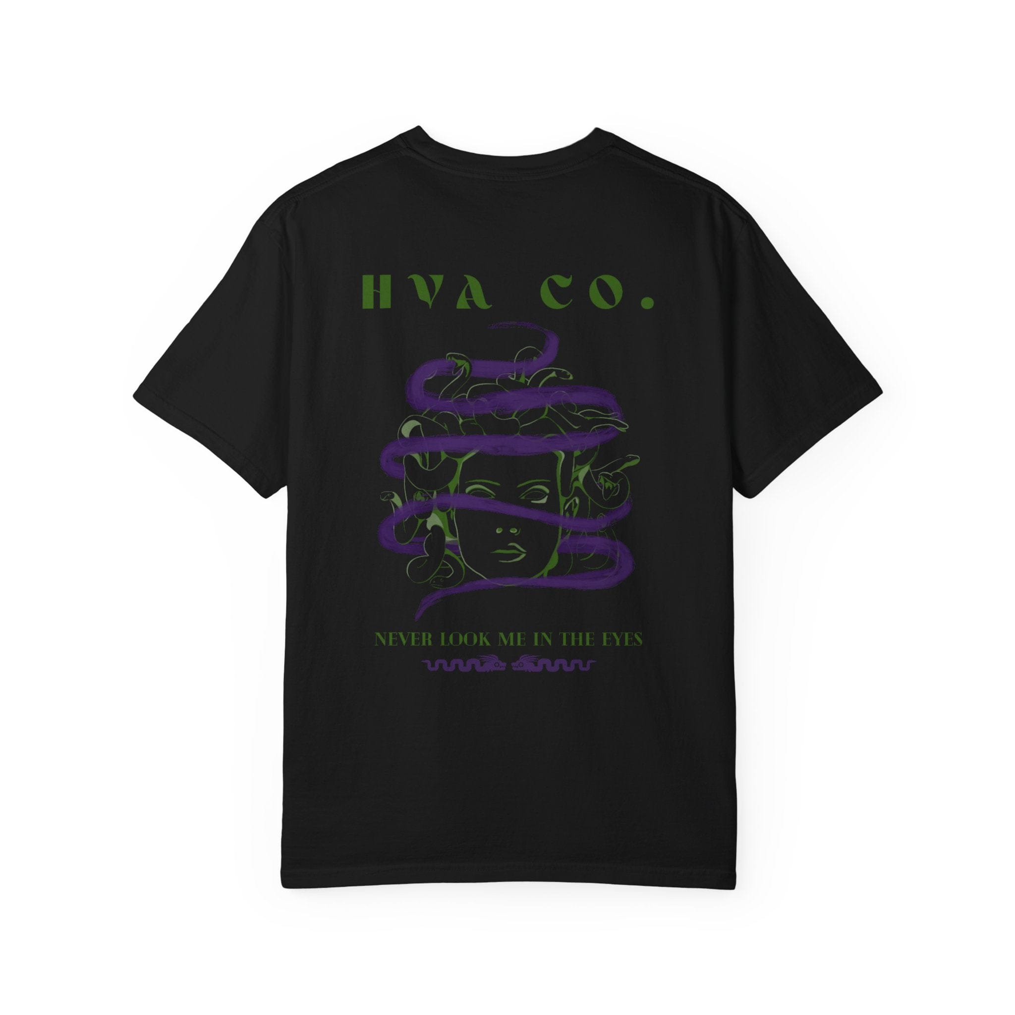 Printify T-Shirt Noir / S T-shirt coton MEDUSA