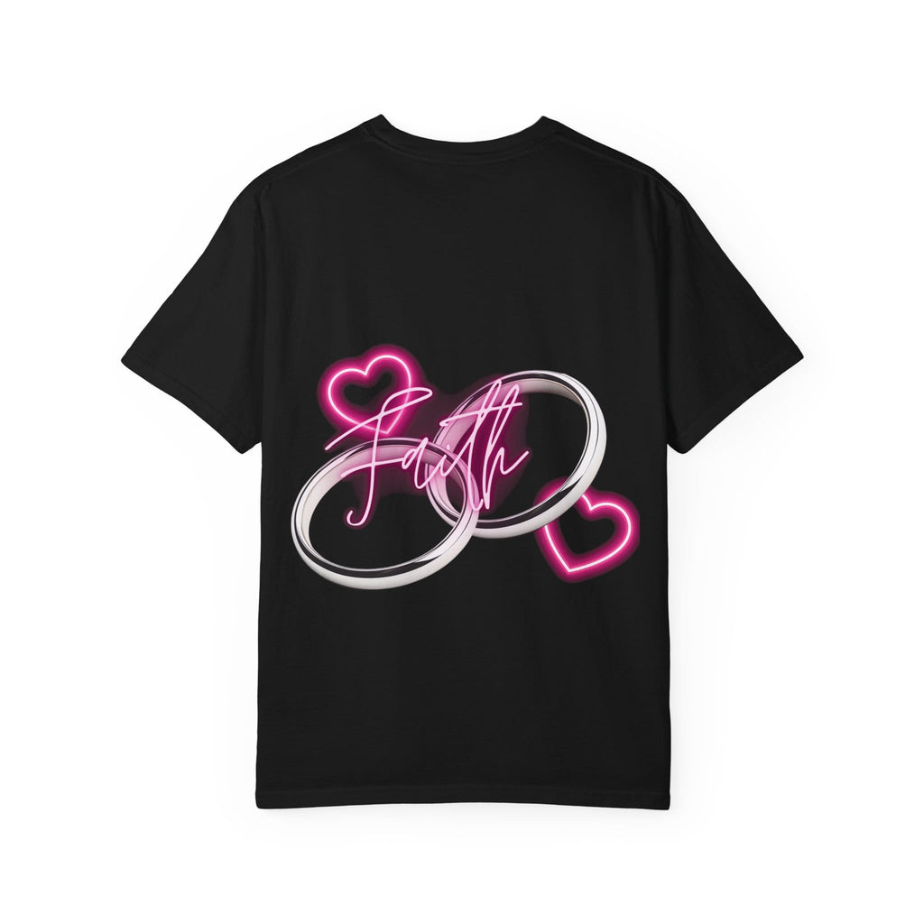 Printify T-Shirt Noir / S T-Shirt coton Silver Ring
