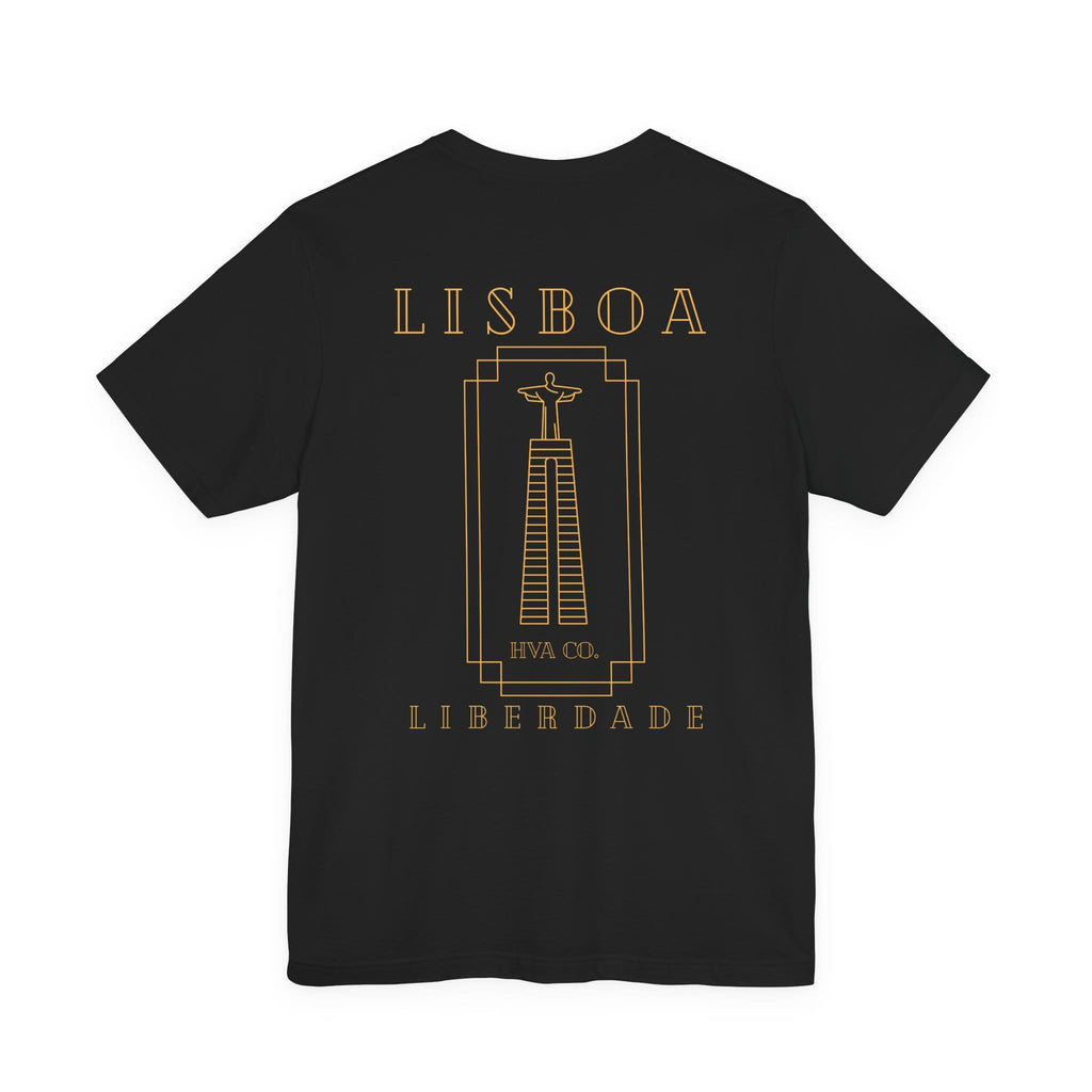 Printify T-Shirt Noir / XS T-shirt coton Lisboa